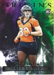 2022 Panini Origins Base Set Greg Dulcich #144 card