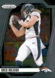 2024 Panini Prizm Base Set Greg Dulcich #85 card