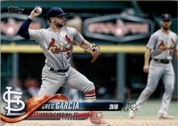 2018 Topps Base Set Greg Garcia #616 card