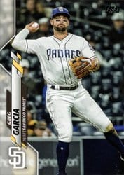 2020 Topps Update Base Set Greg Garcia #U-68 card