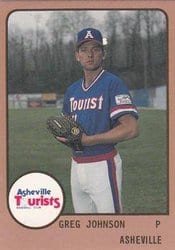 1988 ProCards Base Set Greg Johnson #1051 card
