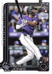 2025 Topps Base Set Greg Jones #36 card