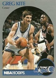 1990-91 Hoops Base Set Greg Kite #423 card