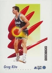 1991-92 SkyBox Base Set Greg Kite #203 card