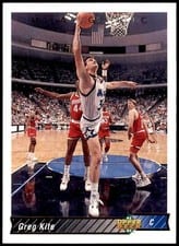 1992-93 Upper Deck Base Set Greg Kite #256 card