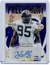 2025 Topps Signature Class Preeminent Ink Greg Lloyd #PI-GL card