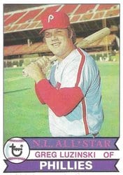 1979 Topps Base Set Greg Luzinski #540 card