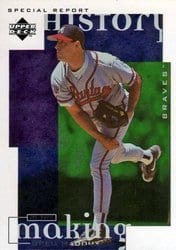 1998 Upper Deck Base Set Greg Maddux #5 card