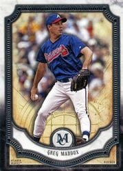 2018 Topps Museum Collection Base Set Greg Maddux #67 card