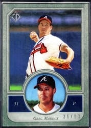 2018 Topps Transcendent Collection Base Greg Maddux #22 card
