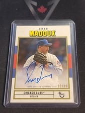 2022 Topps Brooklyn Collection Autographs Greg Maddux #AC-GM card