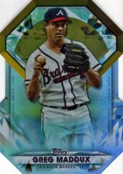 2022 Topps Diamond Greats Die-Cuts Greg Maddux #DGDC-2 card