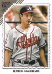 2022 Topps Gallery Base Set Greg Maddux #167 card