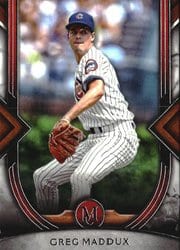 2022 Topps Museum Collection Base Set Greg Maddux #30 card