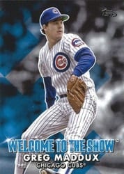 2022 Topps Welcome to the Show Greg Maddux #WTTS-5 card