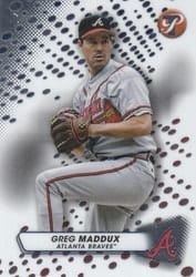2023 Topps Pristine Base Set Greg Maddux #167 card