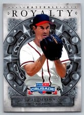 2024 Panini Crusade Baseball Royalty Greg Maddux #10 card