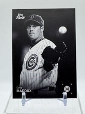 2025 Topps Black & White Base Set Greg Maddux #29 card