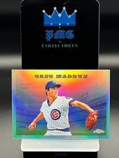 2025 Topps Chrome Platinum 1955 Topps Rails & Sails Greg Maddux #55RS-16 card