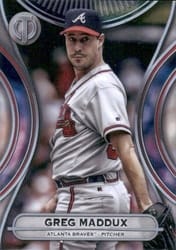 2025 Topps Tribute Base Set Greg Maddux #68 card
