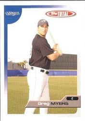 2005 Topps Total Base Set Greg Myers #21 card