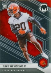 2021 Panini Mosaic Base Set Greg Newsome II #346 card