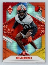 2021 Panini Phoenix Greg Newsome II #152 card