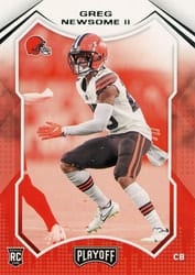 2021 Panini Playoff Base Set Greg Newsome II #251 card