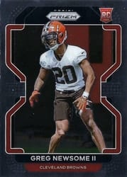 2021 Panini Prizm Base Set Greg Newsome II #376 card