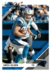 2019 Donruss Base Set Greg Olsen #46 card