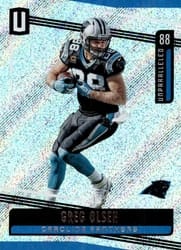 2019 Panini Unparalleled Base Set Greg Olsen #142 card