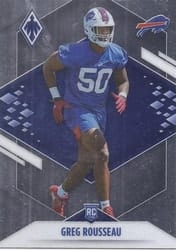 2021 Panini Phoenix Base Set Greg Rousseau #155 card