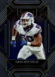 2021 Panini Select Base Set Greg Rousseau #288 card