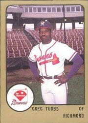 1988 ProCards Base Set Greg Tubbs #5 card