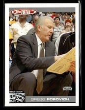 Gregg Popovich 2004-05 Topps Total Base Set card