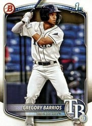 2025 Bowman Prospects Gregory Barrios #BP-7 card