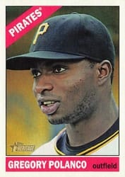 2015 Topps Heritage Base Set Gregory Polanco #435 card