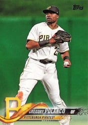 2018 Topps Base Set Gregory Polanco #201 card