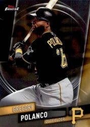 2019 Finest Base Set Gregory Polanco #79 card