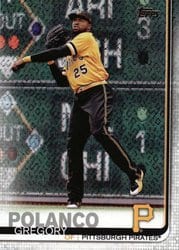 2019 Topps Base Set Gregory Polanco #198 card