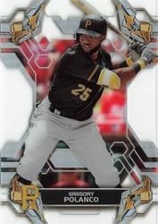 2019 Topps High Tek Base Set Gregory Polanco #102 card