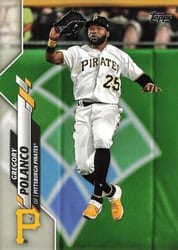 2020 Topps Base Set Gregory Polanco #170 card