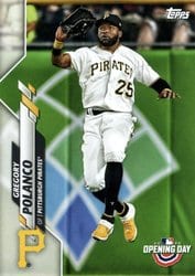 2020 Topps Opening Day Base Set Gregory Polanco #137 card