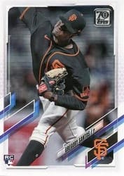 2021 Topps Update Base Set Gregory Santos #US280 card