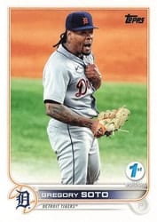 2022 Topps 1st Edition Base Set Gregory Soto #17 card