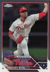 2023 Topps Chrome Update Base Set Gregory Soto #USC181 card