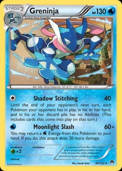 2016 BREAKpoint Greninja #40 card