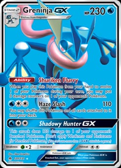 Forbidden Light Greninja-GX #120 card