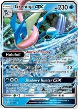 2018 Forbidden Light Greninja-GX #24 card