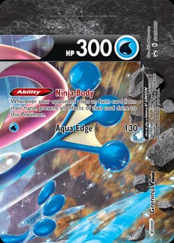 SWSH Black Star Promos Greninja V-UNION #SWSH156 card
